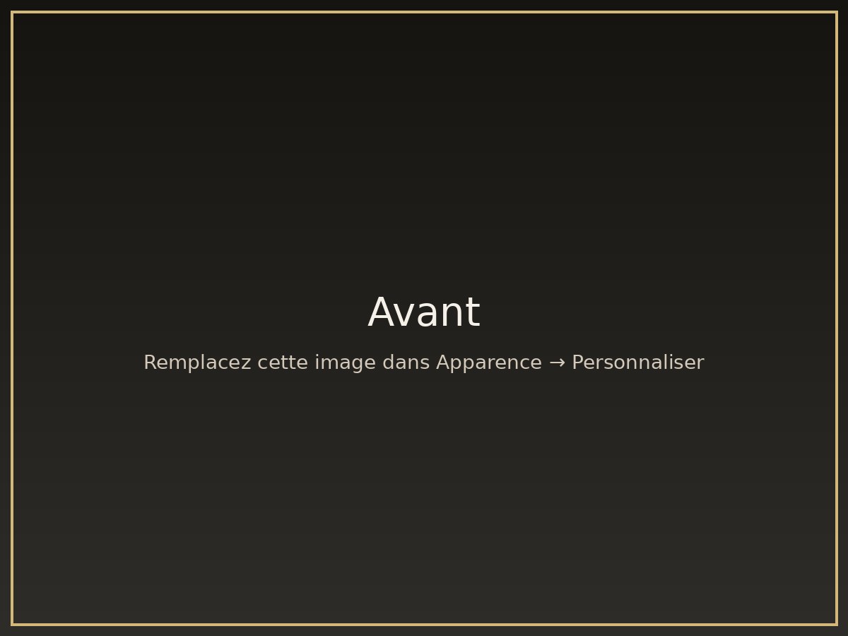 Avant retouche