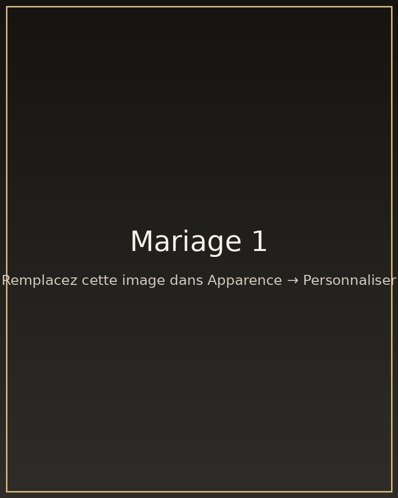 Mariage & Événements